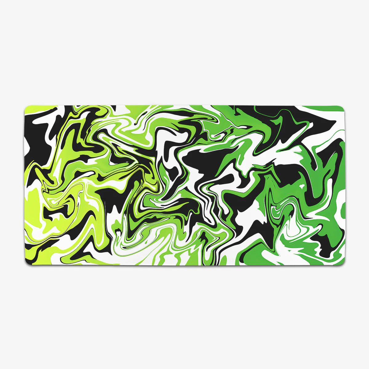 Green LiquidFlow Mousepad