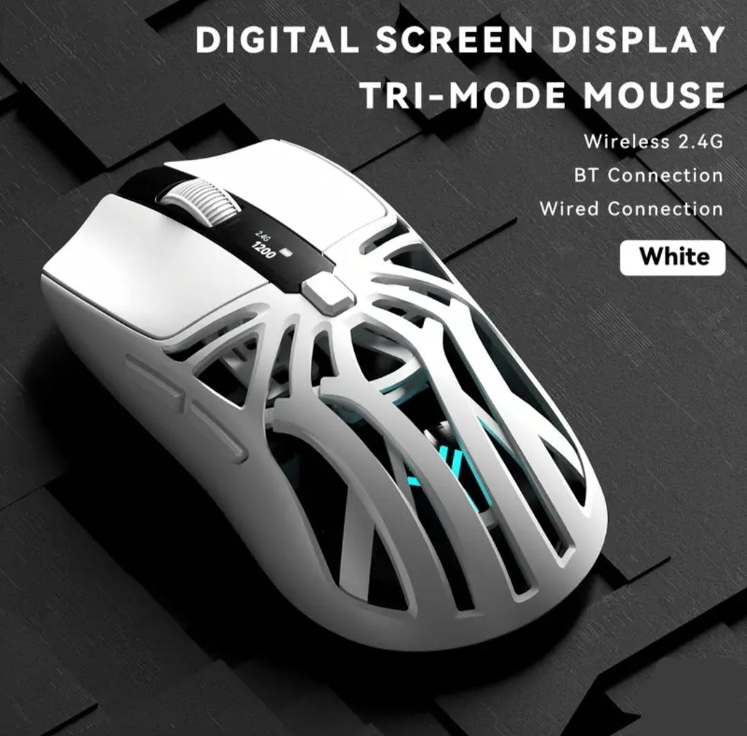 AEROFLOW X1 Tri-Mode Wireless Gaming Mouse.
